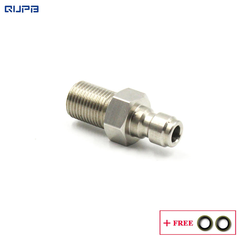 

QUPB New Pcp Paintball 8 мм БЫСТРОРАЗЪЕМНАЯ муфта из нержавеющей стали 1/8 ''BSPP male PTP009
