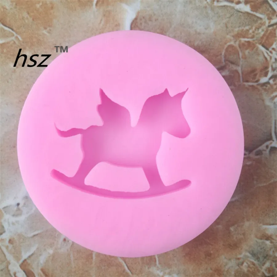 Hsz Sugarcraft молодая девушка и pegasus силиконовые формы помадка плесень торт украшая