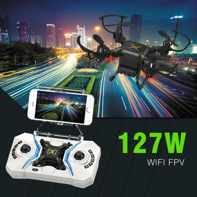 Квадрокоптер SBEGO складной 127 Вт Wi Fi FPV 2 4 ГГц канала 6 осей|remote control|gyro rc dronerc rtf |
