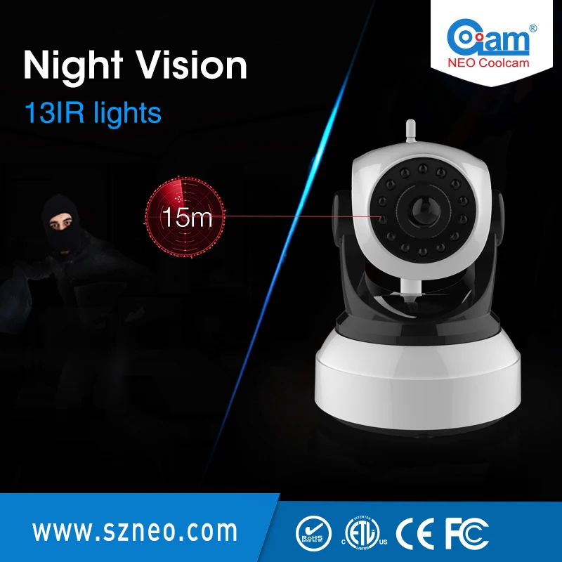 Камера видеонаблюдения NEO Coolcam NIP 51OZX 720P HD Wi Fi ИК ночное видение Поддержка iPhone