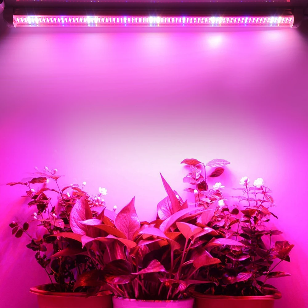 Светодиодная лампа для выращивания растений 3 шт./лот трубка T8 60 см 90 120 внутренняя