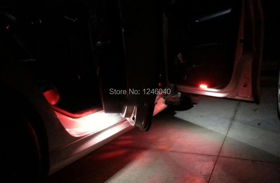 2 светодиодный т. светодиодные приветственные дверные светильники для VW Golf5 Golf6