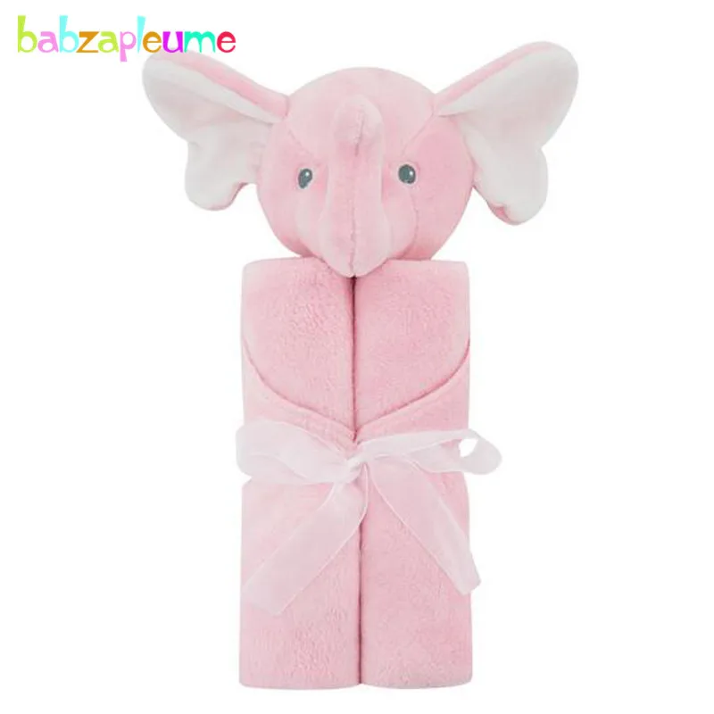 Edred&oacute;n de franela suave para beb&eacute;, ropa de cama de 76x76CM, manta c&aacute;lida para ni&ntilde;os, accesorios de fotograf&iacute;a para reci&eacute;n nacidos, conejo de dibujos animados, BC1005-1