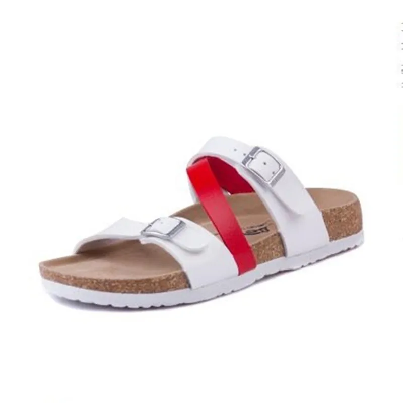 Женские летние пробковые шлепанцы FeiYiTu новинка 2018 женские пляжные в стиле