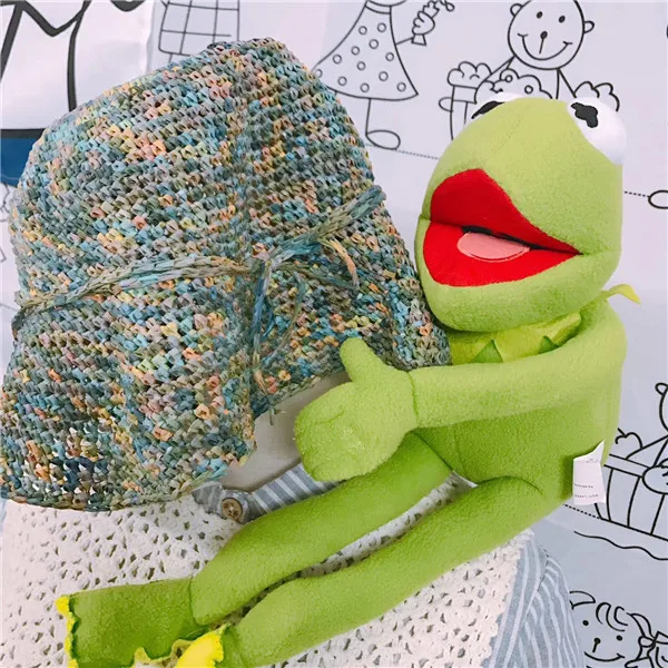 Muppet Кермит Лягушка милая плюшевая кавайная игрушка кукла детская коллекция рождественских подарков на день рождения