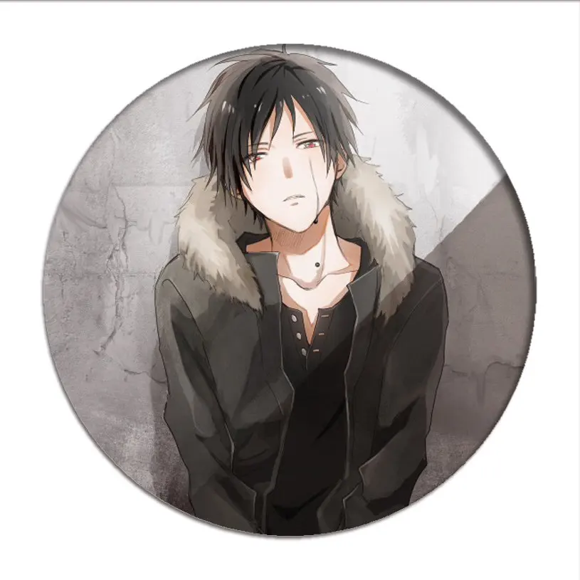 1 шт. DRRR 3Way противостояние DuRaRaRa! Значок косплея селти Стурлусон брошь рюгаминэ Mikado