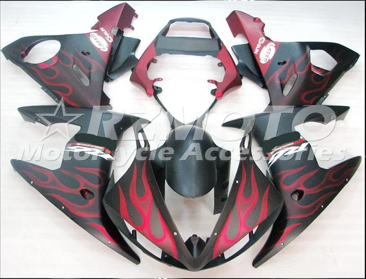 Новый обтекатель для мотоцикла из АБС-пластика YAMAHA YZF-R6 03 04 05 YZFR6 2003-2005