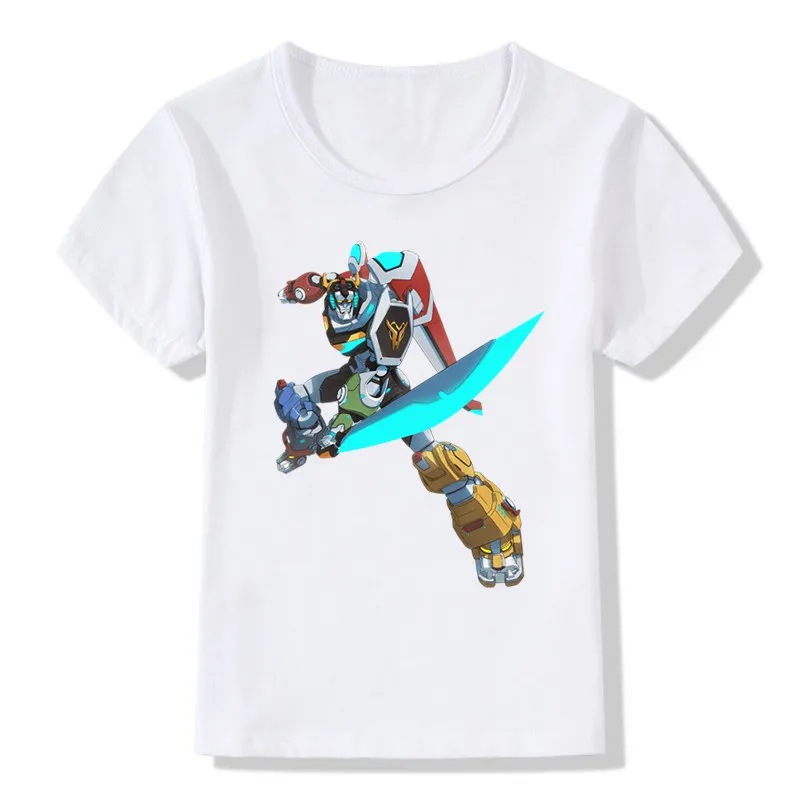 

Boys&Girls Print Voltron Defenfer Of The Universe Sigil T-shirt Children Summer T shirt Kids Tops Baby Clothes,ooo545