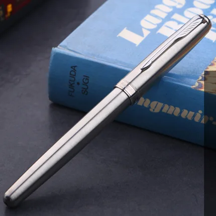 Metal silver clip Школьные принадлежности, STOHOLEE ручка, канцелярские принадлежности, сонет, шариковая ручка, золото, серебро, каваи, ручки для письма - Цвет: Metal silver clip