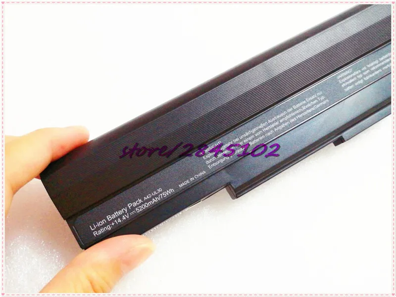 14 8 V 5200mAh A42 UL30 UL50 Аккумулятор для ноутбука ASUS UL30A UL30JT UL30VT UL50AG UL50VG UL50VT|Аккумуляторы