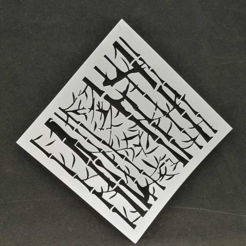 

Banboo Layering Stencils Drawing Color Spray stencil DIY Scrapbook photo album Decorative Embossing DIY Paper Card Crafts