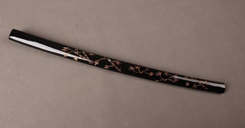 Новый стиль изящный бамбуковый рисунок искусственные ножны Сая для