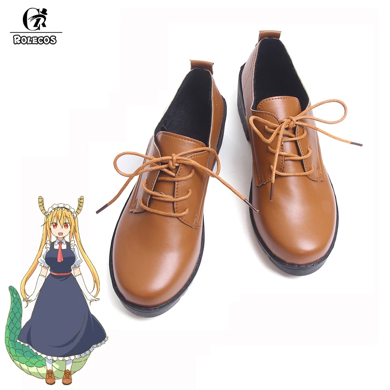 ROLECOS/Новинка обувь для костюмированной вечеринки в стиле аниме Kobayashi san Chi no Maid Dragon