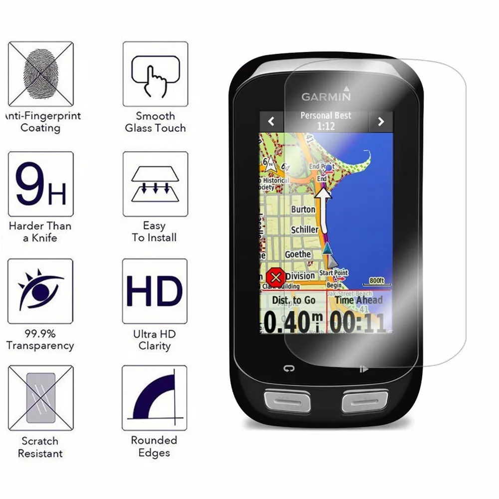 

Защитная пленка для экрана Garmin Edge 1000 9H Закаленное стекло Защитная пленка GPS Аксессуары