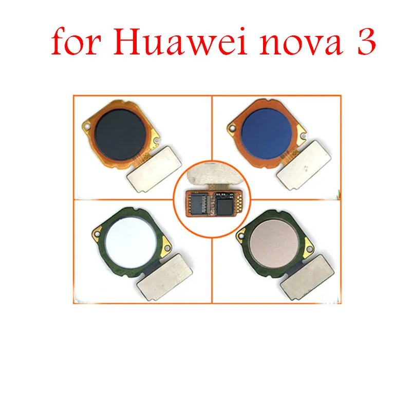 Для Huawei nova 3 сканер отпечатков пальцев кнопка домой гибкий кабель сенсорный ID