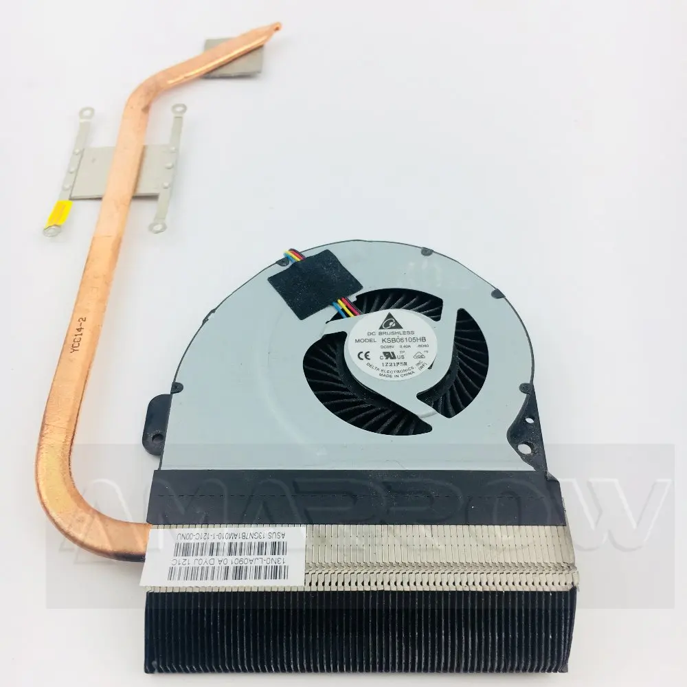 Оригинальный охлаждающий вентилятор для ноутбука asus X54C K54C A54C X54H X54L радиатора