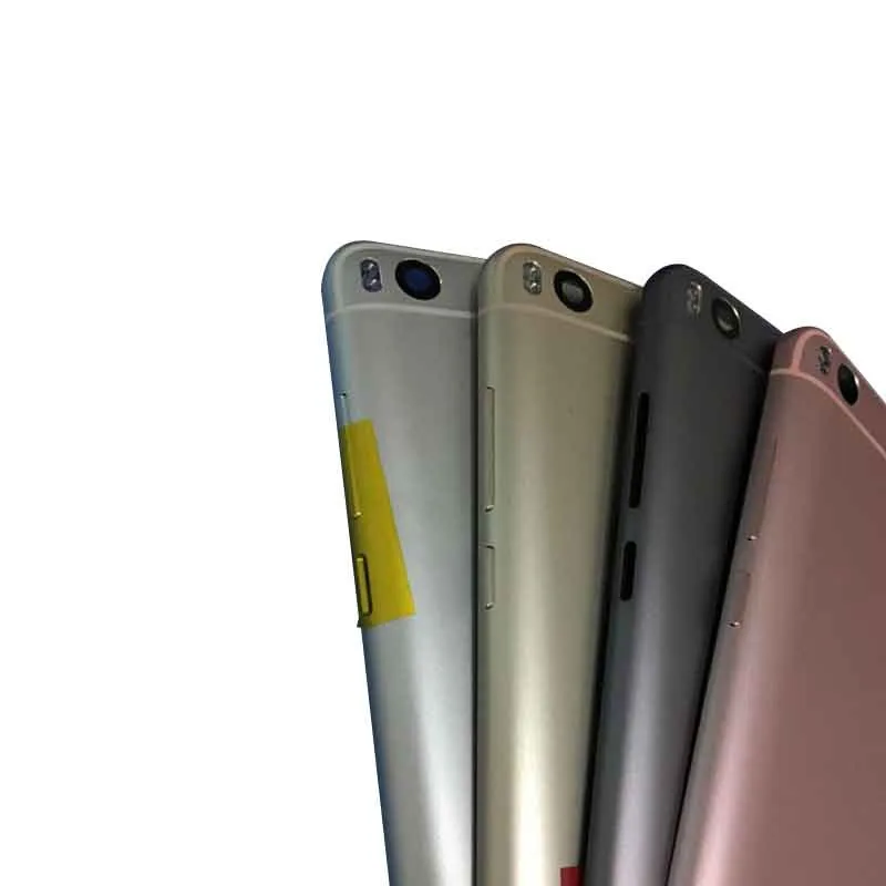 Axisinternational для 5,1" Xiaomi mi 5S mi 5S M5s чехол для задней батареи корпус+ боковые кнопки питания+ стеклянный объектив+ вспышка