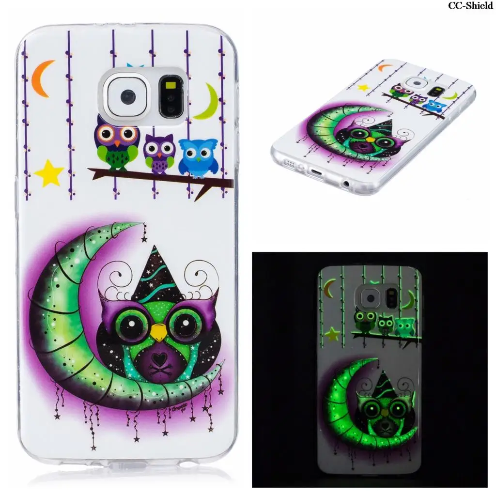 Luminous Case for Samsung Galaxy S6 S 6 SM-G920F SM-G920FD SM-G920W8 SM-G920i SM G920F G920i G920FD G920W8 TPU Soft phone case |