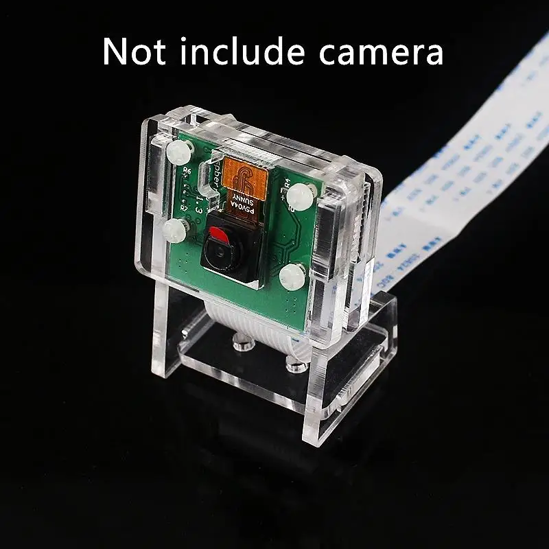 IG Ov5647 мини камера акриловый держатель прозрачный веб кронштейн для Raspberry Pi 3