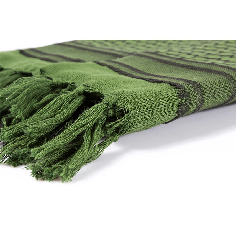 OneTigris тактический шемаг арабские шарфы Keffiyeh Шарф для мужчин тканый хлопок открытый шемаг арабский Тактический пустынный головной шарф