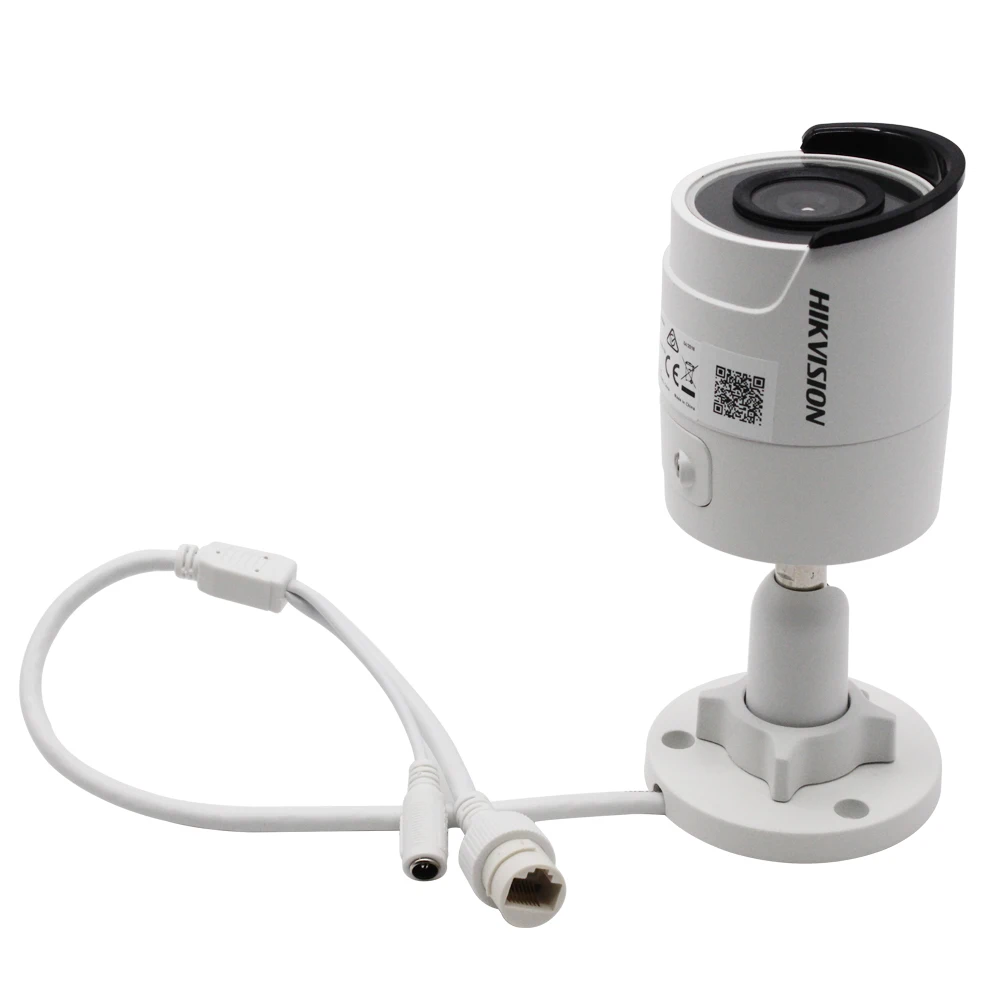 Hikvision 4MP пуля ip камера PoE Onvif домашняя/наружная влагостойкая ночного видения IR30m CCTV