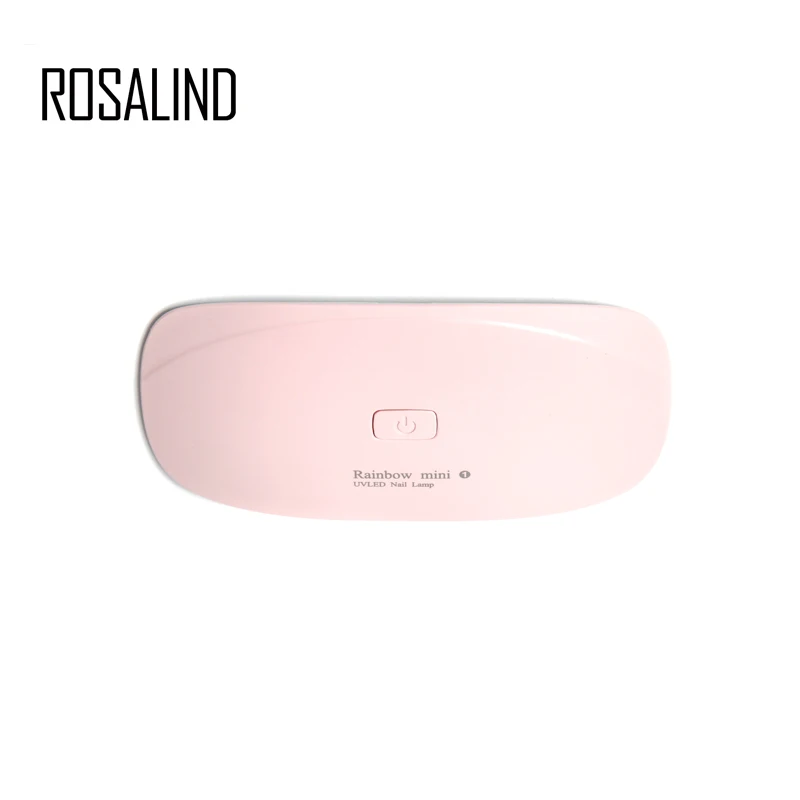 ROSALIND 2 цвета Мини УФ и светодиодная лампа для сушки ногтей лечения гель лака