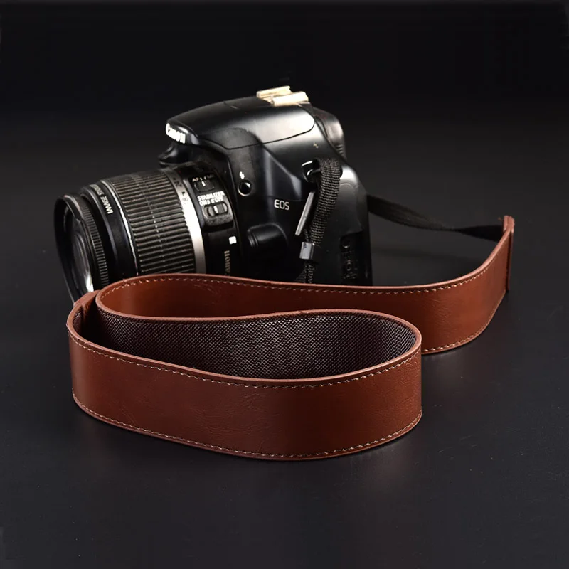 Vintage Camera Shoulder Neck Strap Belt For Canon 5D Mark IV III 2 7D 6D 80D 760D T7 T6i T6 T5i 1500D 550D 200D | Электроника
