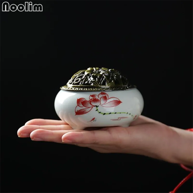 Креативная катушка курильницы Декор для дома керамическая палочка горелка с