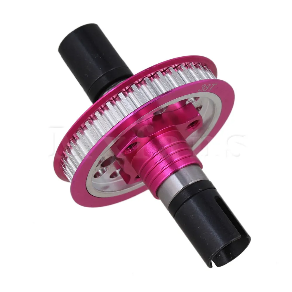 Mxfans RoseRed алюминиевая передняя односторонняя дифференциальная трубка для Sakura D3 1:10