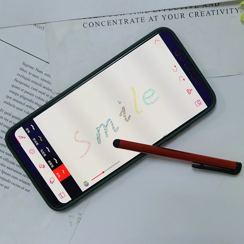 2 шт./лот емкостный стилус для сенсорного экрана IPhone IPad IPod сенсорный костюм других