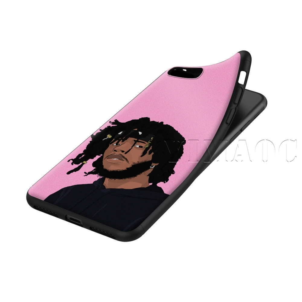 YIMAOC 6lack мягкий чехол для Apple iPhone SE 2020 5 5s 6 6s 7 8 Plus XR X Xs 11 12 Pro Max mini|Бамперы| |