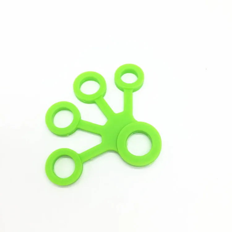 6 видов цветов силиконовый захват для пальцев силовой тренажер лента