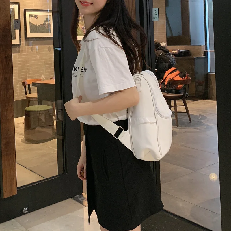 

White Backpack Women Pu Leather Female Backpacks High Quality Youth Teenager School Mochila Feminina Rucksack Mochilas Mujer