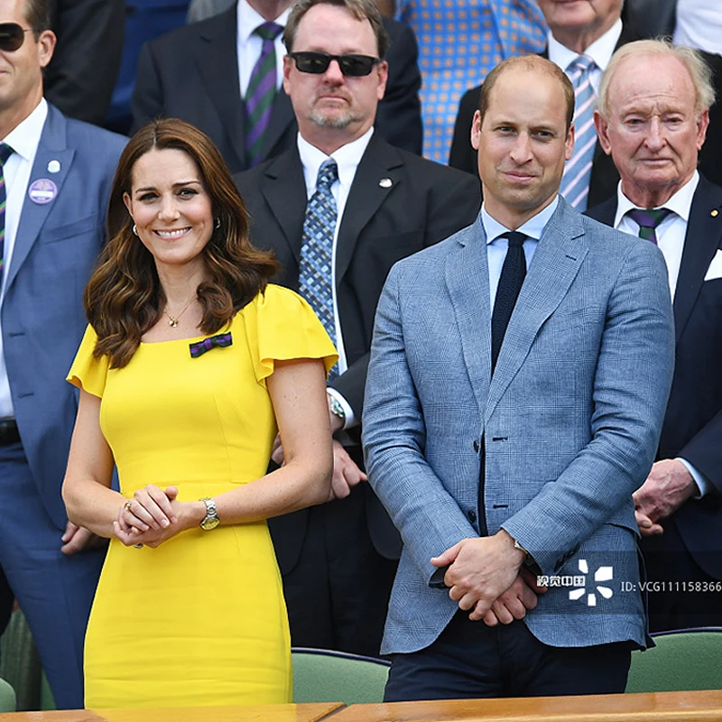 Платье принцессы среднего размера Kate желтое однотонное элегантное женское