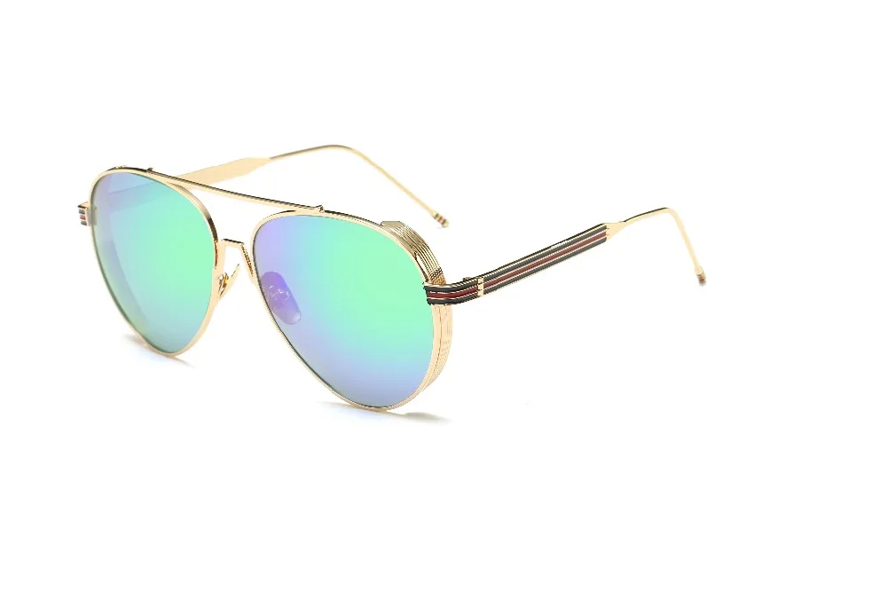 Женщины Зеркало Солнцезащитные Очки Мужчины Бренд Дизайнер Мужской Моды Для