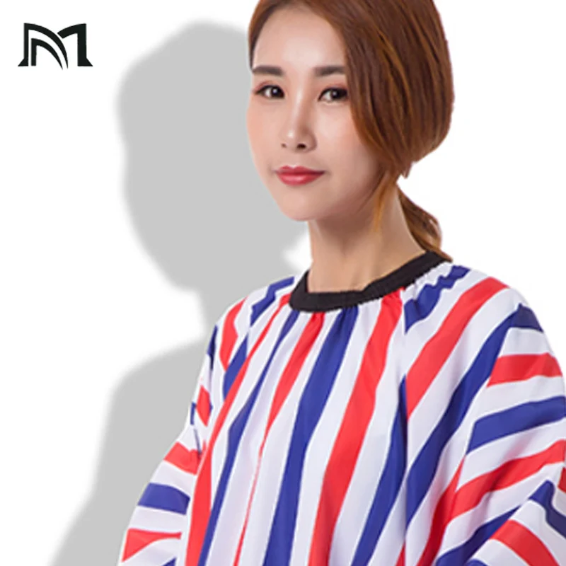 3 шт. парикмахерские накидки для салона парикмахерской полоса стрижки волос в