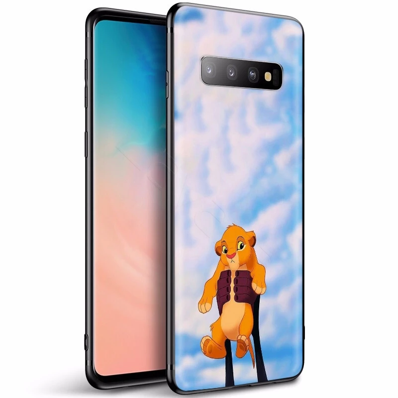 Lavaza мультфильм «Король Лев», чехол для samsung Galaxy S10 S9 S8 S7 S6 Plus Note 9 8 M30 M20 M10 край
