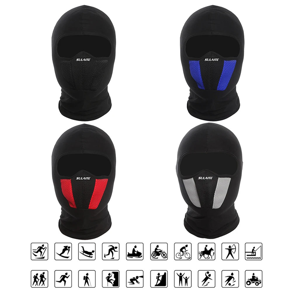 Балаклава мотоциклетная маска для лица мотоциклетный шлем на все лицо с защитой