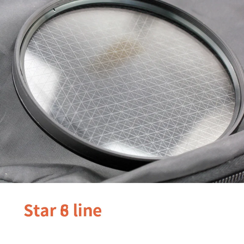 star-filter 8line Градиентный фильтр wtianya 67 мм UV CPL ND4 ND8 ND1000 крупным планом для Canon 18 135 мм или Nikon 18 105 мм/18 140 мм - Цвет: star-filter 8line