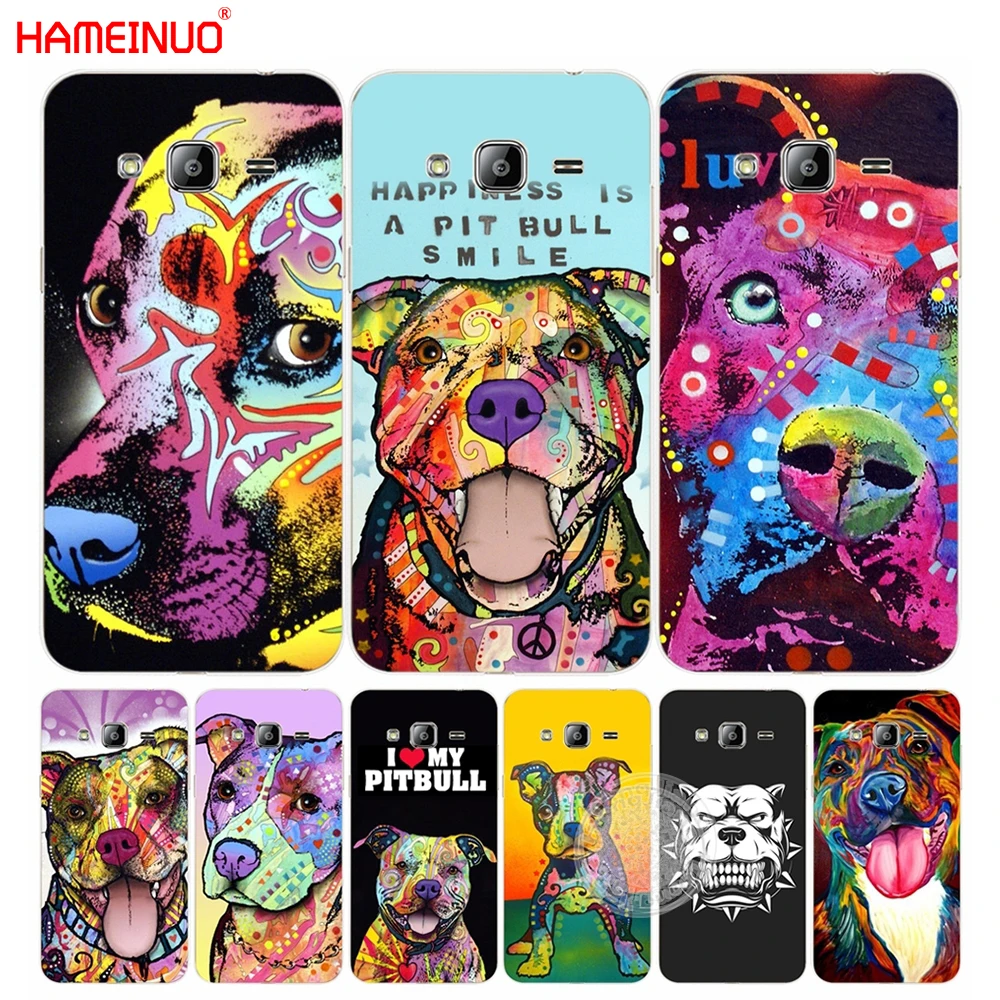 HAMEINUO Pitbull чехол для телефона Samsung Galaxy J1 J2 J3 J5 J7 MINI ACE 2016 2015 | Мобильные телефоны и