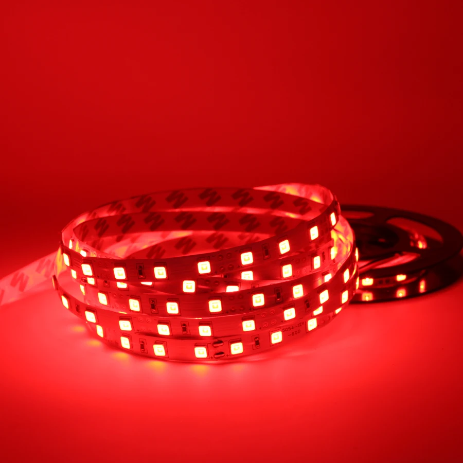 5 м 5050 5054 Светодиодные ленты света 60leds/M 120 светодиодов/м не Водонепроницаемый 12 В