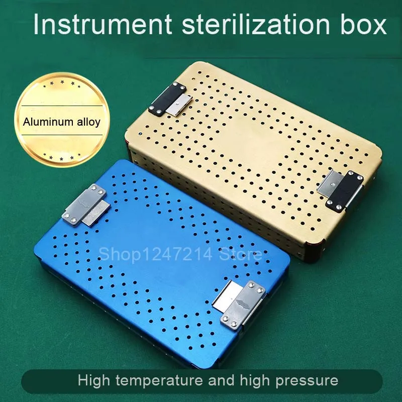 Can be customized lettering Ophthalmic microsurgical instruments Surgical Autoclavable Surgery Silicone Disinfection Box Tool