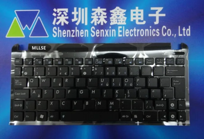 100% новая английская клавиатура с черной рамкой для ASUS Eee PC 1015PX 1015BX 1015CX 1011PX 1011BX 1011CX