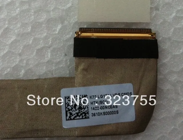 НОВЫЙ для Asus K72 K72DR K72F K72JK K72JR X72KR LG 17 &quotLVDS Кабеля Экран |
