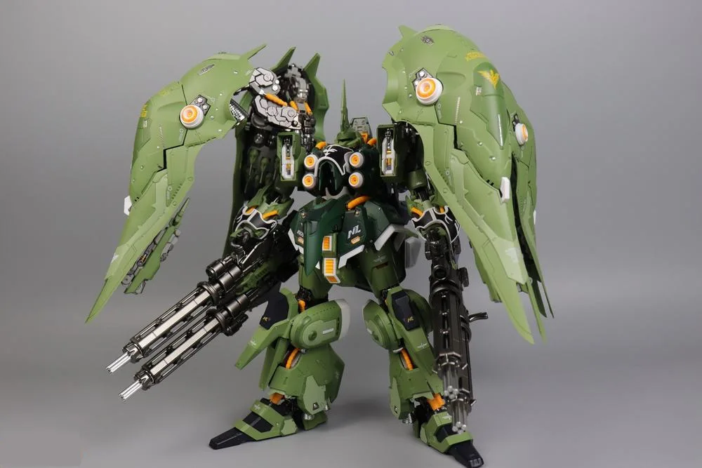 MC GATLING пушки расширения рюкзак Готовая модель для MC MB MG 1/100 NZ-666 KSHATRIYA Gundam