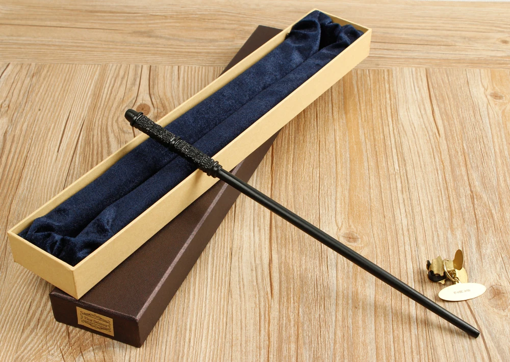 

Newest Quality Sturdy Deluxe Metal Core COS HP Severus Snape Magic Wands/Stick with Gift Box Packing