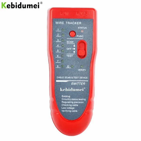 Телефонная сеть RJ45 RJ11 кабель провод CAT5 CAT6 гигабитный Ethernet трекер Тестер