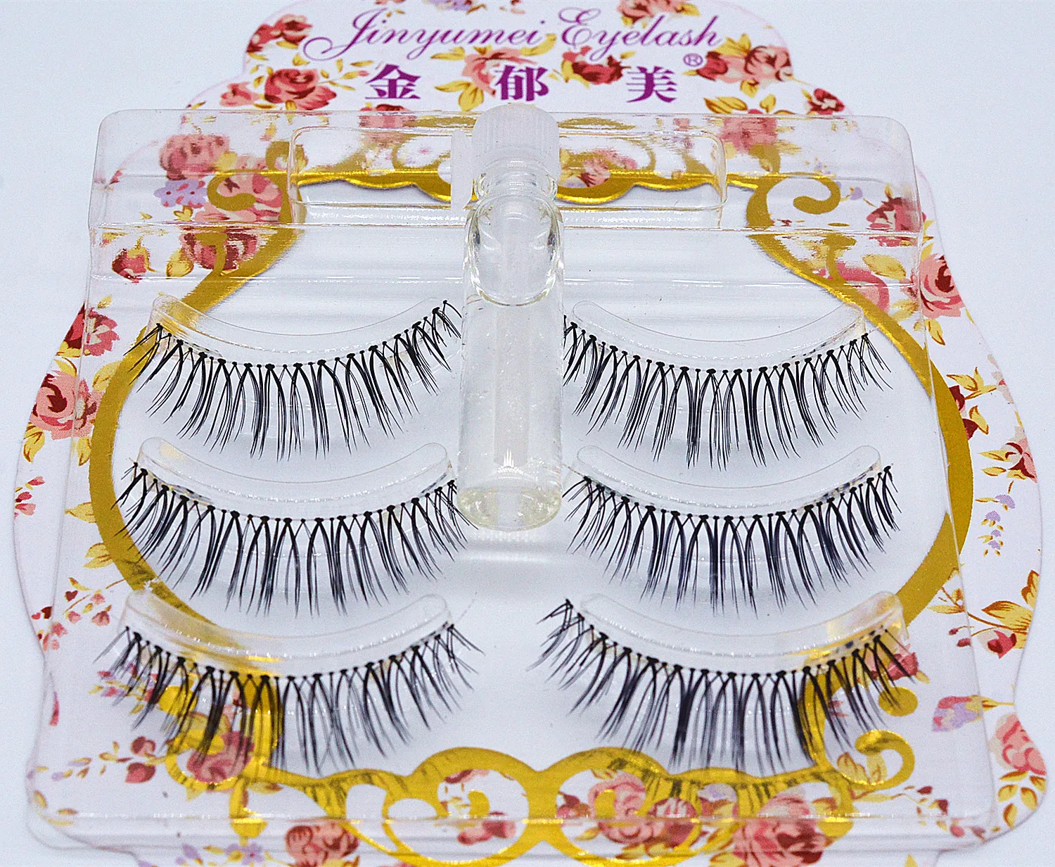 3 Pairs/Set 3D False Eyelashes Messy Cross Thick Natural Fake Eye Lashes Professional Makeup Bigeye Long | Красота и здоровье