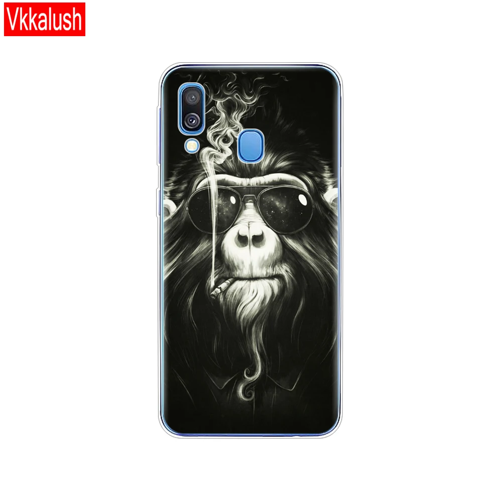 80065 Цветной чехол для телефона samsung A40, Мягкая силиконовая задняя крышка, чехол для телефона samsung Galaxy A40 A405 SM-A405F A405F, мультяшный аниме - Цвет: 80065
