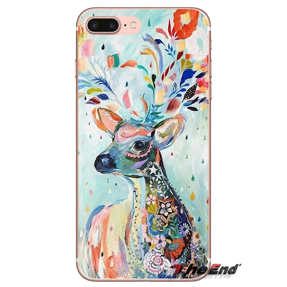 Чехлы из ТПУ для Huawei G7 G8 P7 P8 P9 P10 P20 P30 Lite Mini Pro P Smart Plus 2017 2018 2019 Акварельная живопись